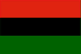 Flagge der Marcus-Garvey Bewegung